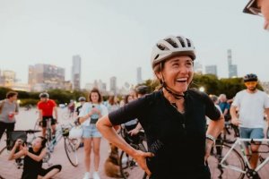 American woman breaks world record by cycling around the world in 108 days