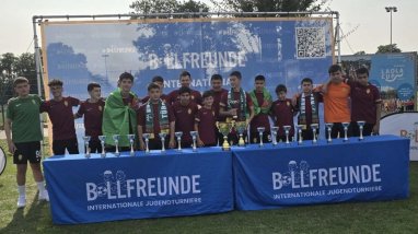 Turkmen football players won three bronze medals at the international children's tournament in Germany