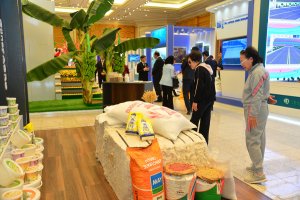 The first day of the exhibition dedicated to the 16th anniversary of the UIET has ended in Ashgabat