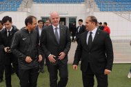 Visit of Gianni Infantino to Turkmenistan