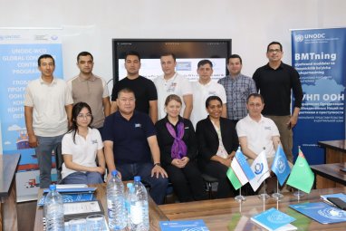 Turkmen customs officers took part in UNODC training