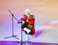 Фоторепортаж: В Ашхабаде состоялся финал детского песенного конкурса «Жемчужины независимости»