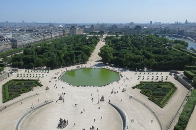 The flame of the Olympic Games in Paris will burn in the Tuileries Gardens