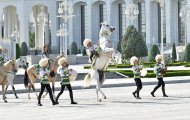 Photos: Parade in honor of Turkmenistan Independence Day