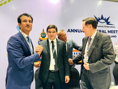 For the first time, a representative of Turkmenistan was elected vice-president of the Asian Tennis Federation