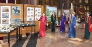 Fotoreportaž: Türkmenistanyň döwlet medeniýet merkeziniň döwlet muzeýinde türkmen bedewiniň milli baýramy mynasybetli sergi geçirildi