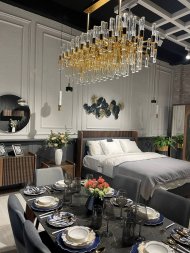 Fotoreport: Variety of chandeliers and lamps in Bossan concept stores