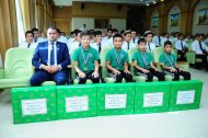 Photo report: Turkmenistan national football team (U-12) rewarded with valuable gifts in Ashgabat 