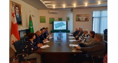 В Посольстве Туркменистана в Грузии прошел брифинг, посвященный городу Аркадаг