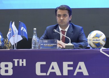 Рустам Эмомали переизбран президентом Центрально-Азиатской футбольной ассоциации