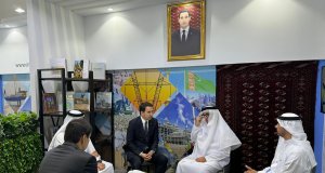 Türkmenistan heyeti, Abu Dabi'de düzenlenen XIII. Uluslararası Yatırım Forumu ve Sergisine katıldı