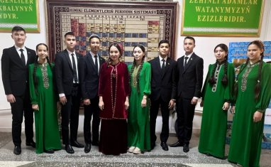 Turkmen students won 12 gold medals at the International online olympiad