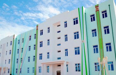 Eight new residential buildings were commissioned in the northern region of Turkmenistan