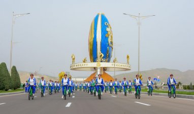 Türkmenistanda Bütindünýä welosiped gününe taýýarlyk görülýär