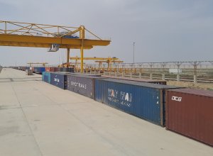 TULM, Kazakistan üzerinden Çin'den İran'a yeni bir konteyner rotası başlattı
