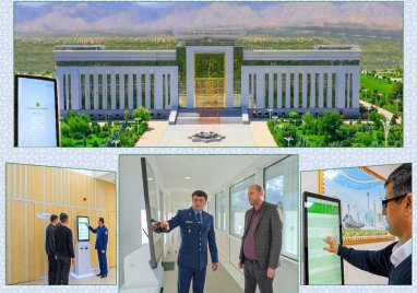 Information kiosks were installed at the border customs posts of Turkmenistan