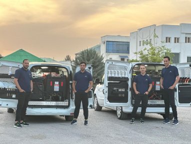 Arassa Kümüş offers mobile car cleaning services in Turkmenistan