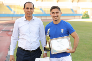 Halmammedov recognized as the best player of the Turkmenistan championship in August