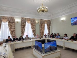 The delegation of Turkmenistan spoke at the conference on water transport in Astrakhan