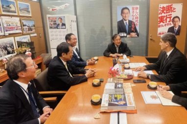 В Токио состоялась встреча с председателем японо-туркменской парламентской группы дружбы