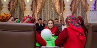 Photoreport: an intellectual competition among bank employees was held in Ashgabat