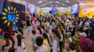 KidsExpo: марафон по быстрому ползанию среди малышей