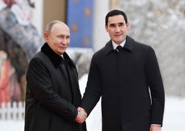 Vladimir Putin sent New Year's greetings to Serdar Berdimuhamedov