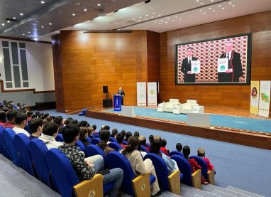 The book of the President of Turkmenistan “Youth is the support of the Motherland” was presented in Astana