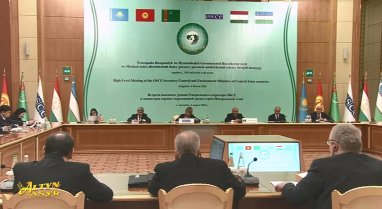 A meeting between the OSCE Secretary General and the Ministers of Environmental Protection of the Central Asian countries took place in Ashgabat