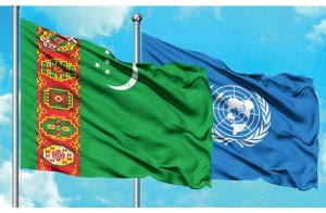 Türkmenistan Cumhurbaşkanı ve Antonio Guterres ortaklığın geliştirilmesiyle ilgili konuları görüştü