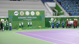 Теннисисты Амангельдыев и Велибегов стали победителями Ashgabat Open-2024 в парном разряде