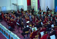 Aşgabatdaky Maýa Kulyýewa adyndaky konserwatoriýada kompozitor Rejep Rejepowyň hatyrasyna bagyşlanan konsert 