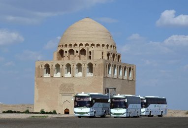 Büyük İpek Yolu güzergahındaki ilk turist treni, Türkmenistan'a geldi