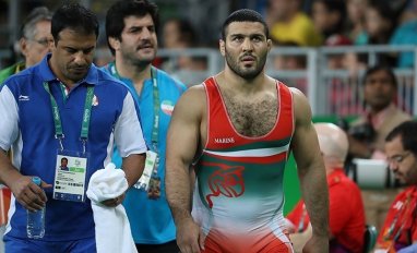 Two-time world champion Reza Yazdani leads the Turkmenistan freestyle wrestling team