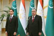 Государственный визит Сердара Бердымухамедова в Таджикистан