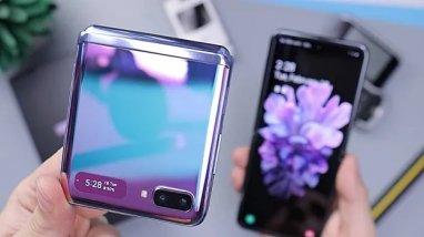 Samsung представила концепт смартфона с экраном, который можно сгибать в обе стороны