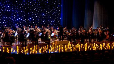 Выступление оркестра Расула Клычева в Ашхабаде прошло при свечах