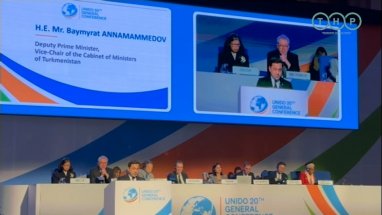 Turkmenistan took part in the 20th session of the UNIDO General Conference