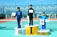 Fotoreportaž: Tennis boýunça Türkmenistanyň çempionaty 2020-niň ýeňijileriniň sylaglanyş dabarasy