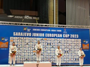 Туркменские дзюдоисты завоевали три медали на юниорском Кубке Европы в Сараево