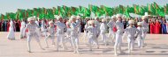 Фоторепортаж: В Туркменистане зажжён факел V Азиатских игр в закрытых помещениях и по боевым искусствам!