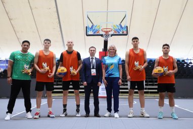 Стал известен состав сборной Туркменистана по баскетболу 3х3 на II Играх стран СНГ