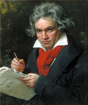 The great composer Beethoven had a low genetic predisposition to musicality