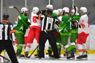 Сборная Туркменистана одержала победу над командой Кыргызстана в матче 2023 Kazan Hockey Cup