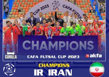Иран выиграл первый турнир CAFA Futsal Cup-2023 в Душанбе