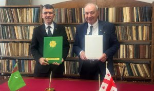 Научные ведомства рукописей Туркменистана и Грузии подписали меморандум 