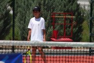 Fotoreportaž: 12 ýaşa çenli çagalaryň arasynda geçirilýän Merkezi Aziýanyň tennis çempionaty
