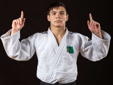 Turkmen judoka entered the top five at the Grand Prix stage in Portugal