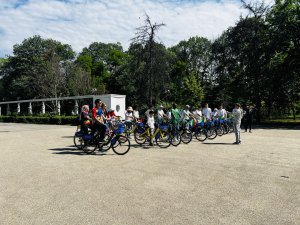 A bike ride organized by the Embassy of Turkmenistan took place in Romania