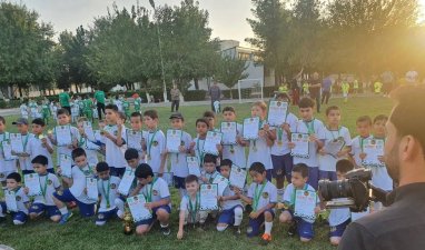 The second Altyn Top Cup children's football festival was held in Turkmenistan